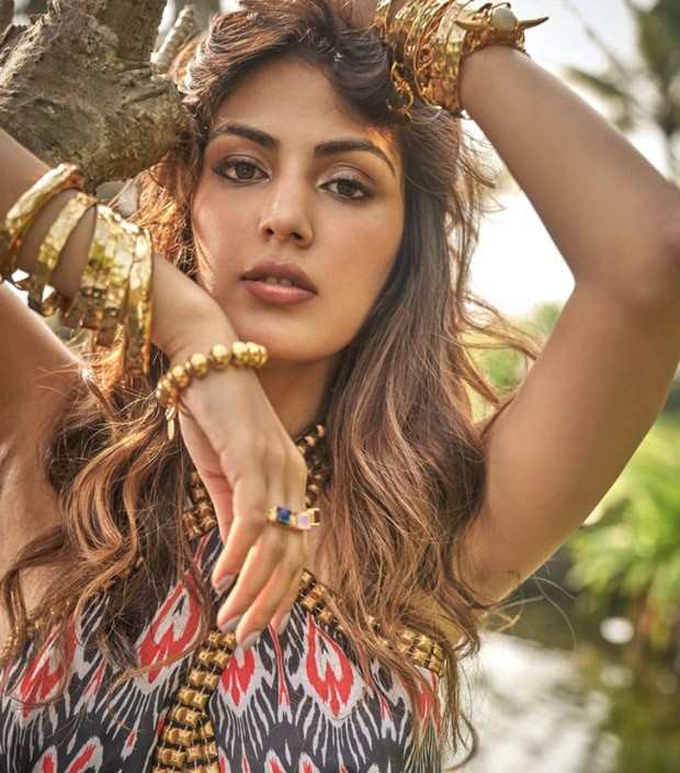 Rhea Chakraborty truly blew our minds as she turns muse for designer Surily Goel for her latest holiday collection