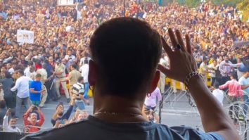 Salman Khan showers love on fans gathered outside Galaxy on his 57th birthday