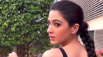Sara Ali Khan looks beautiful in this black & red outfit