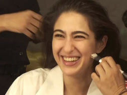 Sara Ali Khan shares BTS of her glamorous transformation for a brand shoot