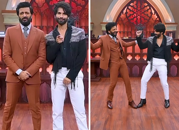 Shahid Kapoor and Riteish Deshmukh show their dance moves on ‘Ved Lavlay’ from Ved; watch video