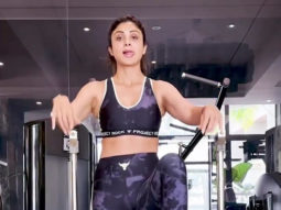 Shilpa Shetty provides Monday motivation through her intense workout