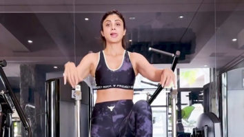 Shilpa Shetty provides Monday motivation through her intense workout