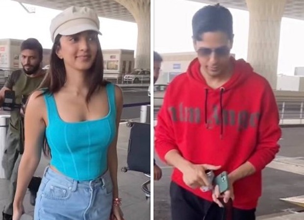 Sidharth Malhotra and Kiara Advani spotted at Mumbai airport, did the two take off to celebrate New Year together?