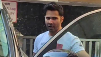 Varun Dhawan gets clicked post workout session in Bandra