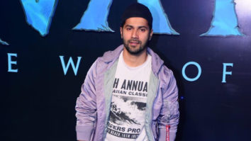 Varun Dhawan looks dapper as he attends the Mumbai screening of ‘Avatar – The Way Of Water’