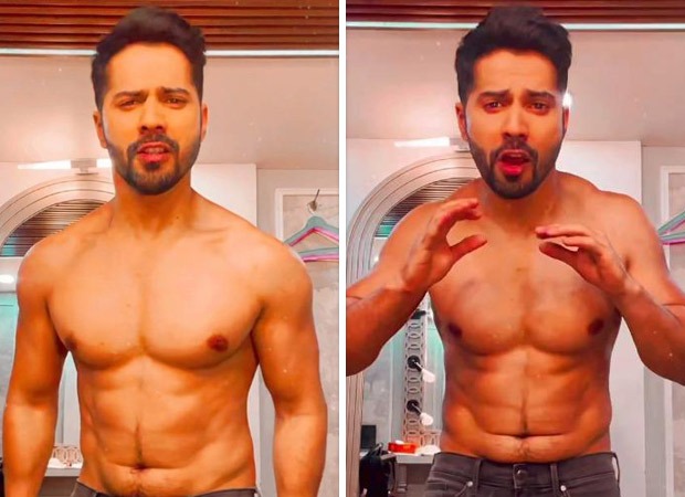 Shirtless Varun Dhawan grooving on ‘Jugjugg Jeeyo’ is a sight to sore eyes; watch