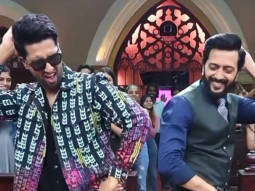 Vicky Kaushal and Ritiesh Deshmukh entertain us through their energetic moves on Ved Lavlay