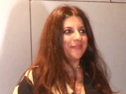 Zoya Akhtar poses for paps as she attends Archies wrap up party