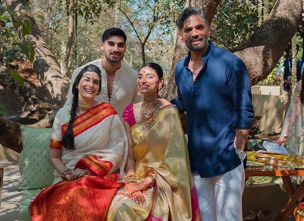 Ahan Shetty shares unseen pictures from his sister Athiya Shetty and KL Rahul’s wedding funcions