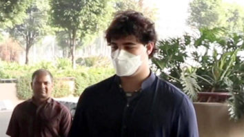 Akshay Kumar’s son Aarav Kumar gets papped at the airport sporting a casual look