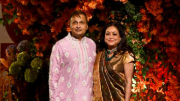Anil Ambani with his wife at Anant Ambani’s engagement ceremony