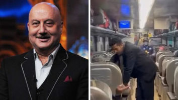 Anupam Kher praises food and cleanliness while he travels in train; fans say he received VIP treatment