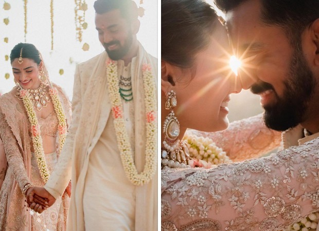 Athiya Shetty and K L Rahul give a peek into their dreamy wedding, see pics : Bollywood News