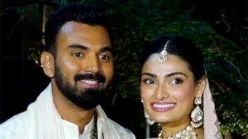 Athiya Shetty and KL Rahul make their first pap appearance as a married couple