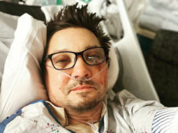 Avengers star Jeremy Renner shares photo from hospital after snow plowing accident: ‘Too messed up to type now’