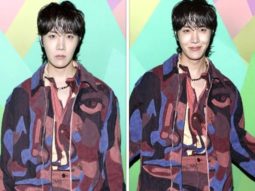BTS J-hope wore a vibrant camouflage outfit that is fun and eye-catching at the Louis Vuitton Men’s Show at Paris Fashion Week