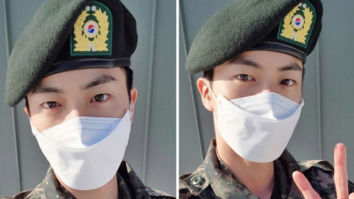 BTS’ Jin shares his first images in uniform from military along with an update; see photos