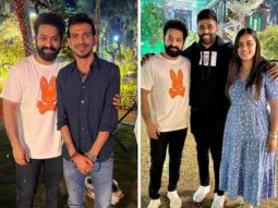 RRR star Jr. NTR meets cricketers Yuzvendra Chahal and Surya Kumar, the two can’t stop gushing over their fan moment; see pictures