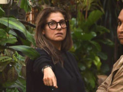 Dimple Kapadia gets clicked at a plant nursery in the city