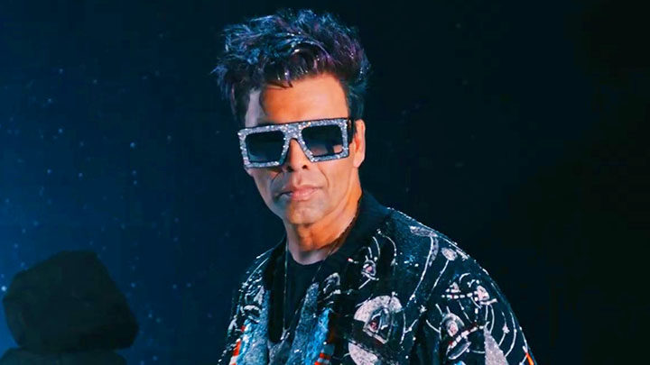 No one can beat Karan Johar’s fashion game as he dresses up for Falguni Shane Peacock