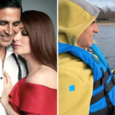 Twinkle Khanna calls marriage a ‘Faraday Cage’ as Akshay Kumar makes her pedal boat on an icy lake