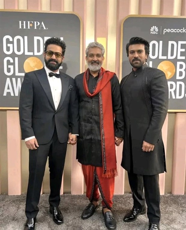 Golden Globes 2023: Ram Charan, Jr. NTR, SS Rajamouli bring suave and sharpness on the red carpet : Bollywood News