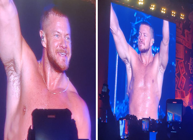 Imagine Dragons’ Dan Reynolds goes shirtless as he says ‘I love you Mumbai’ during their enthralling first ever concert at Lollapalooza India