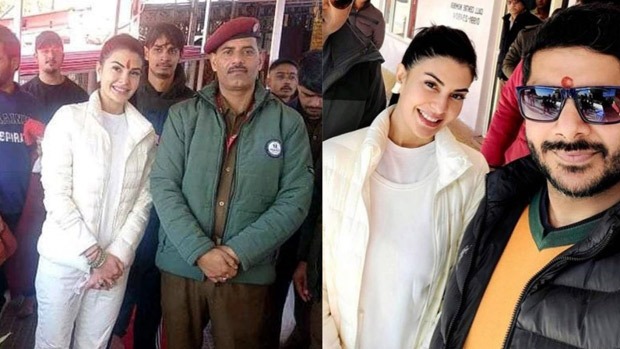 Jacqueline Fernandez visits the Maa Vaishno Devi shrine.see her photo