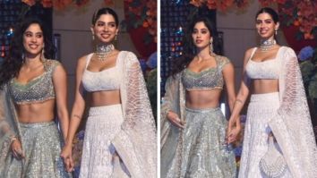 Janhvi Kapoor and Khushi Kapoor add much-needed bling to Anant Ambani & Radhika Merchant’s engagement party with extravagant, shimmering lehengas