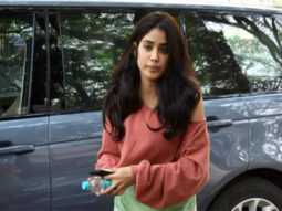 Janhvi Kapoor gets clicked by paps outside her gym