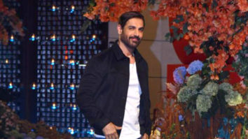 John Abraham poses for paps as he gets clicked at Anant Ambani’s engagement ceremony