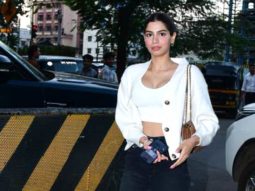 Khushi Kapoor gets clicked in the city sporting comfy casuals