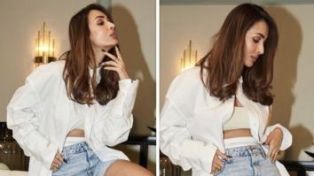 Malaika Arora’s classic white shirt and denim shorts combination is as cool as it gets