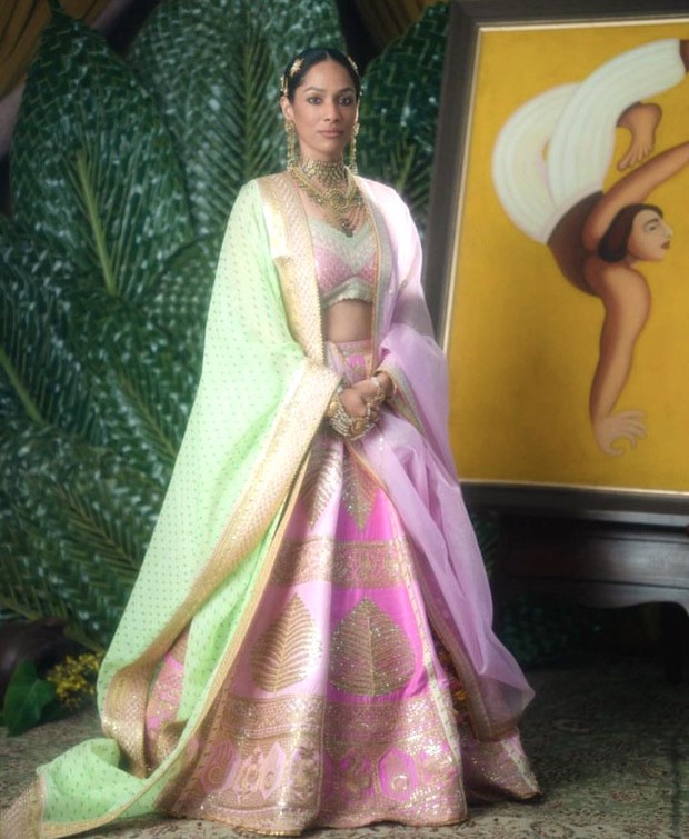 Masaba Gupta ties the knot with actor Satyadeep Misra in an intimate ceremony wearing her own designer label
