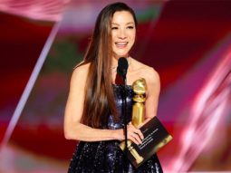 Michelle Yeoh wins her first Golden Globe; tells the show producers to ‘shut up’ for trying to cut her speech short – “I can beat you up okay”