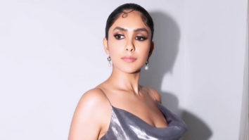 Mrunal Thakur is elegance personified in this grey dress
