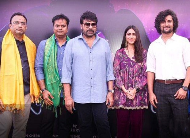 Nani and Mrunal Thakur commence shoot of Nani 30; superstar Chiranjeevi attends the ‘mahurat shot’