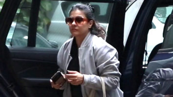 Paps capture a quick glimpse of Kajol