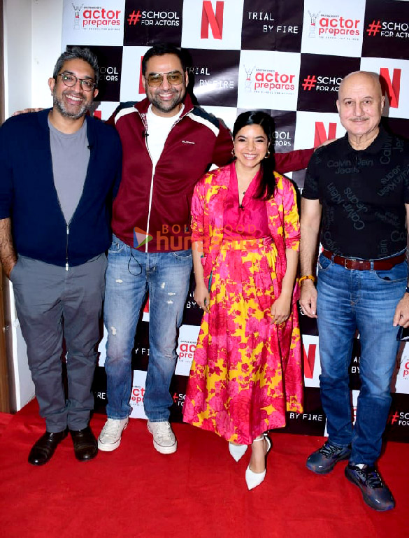photos abhay deol rajshri deshpande and anupam kher promote the show trail by fire 6