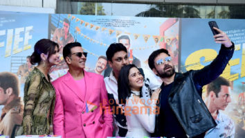 Photos: Akshay Kumar, Emraan Hashmi, Nushrratt Bharuccha, Diana Penty and others snapped at the trailer launch of Selfiee