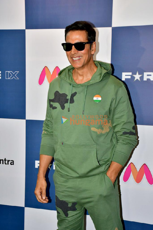 Photos: Akshay Kumar launches his brand, Force IX