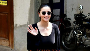 Photos: Alia Bhatt snapped outside a dubbing studio in Bandra