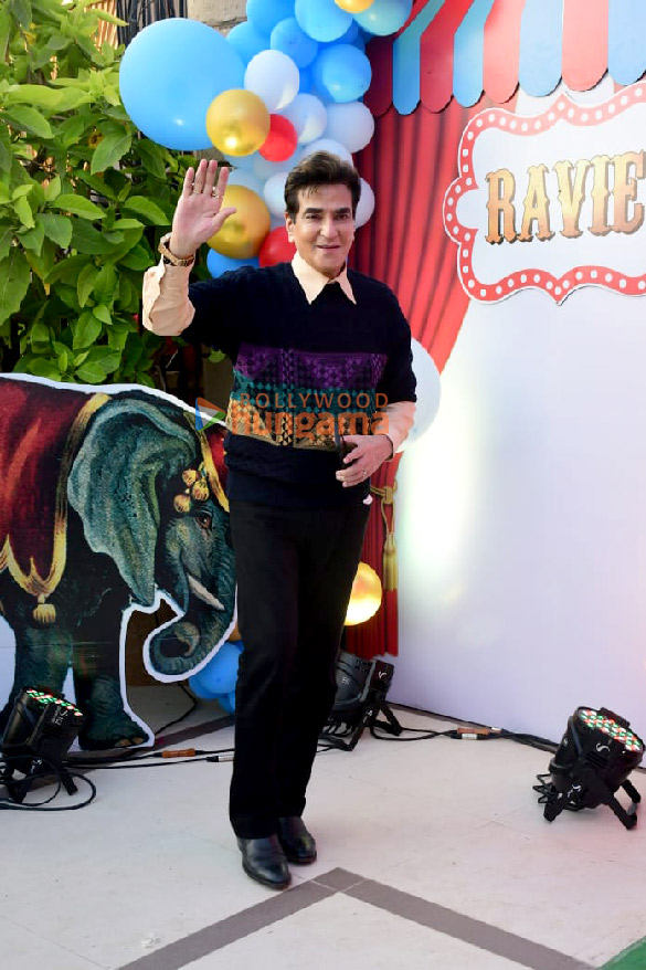 photos celebs grace ekta kapoors son ravies birthday bash in juhu 8