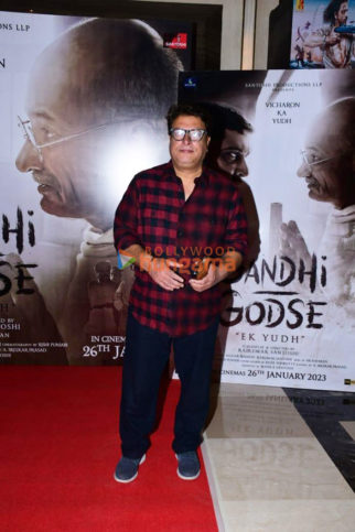 Photos: Celebs grace the screening of Gandhi Godse – Ek Yudh