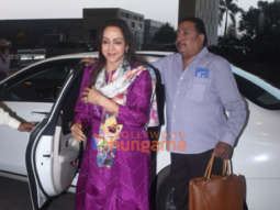 Photos: Hema Malini, Rashmika Mandanna and others snapped at the airport