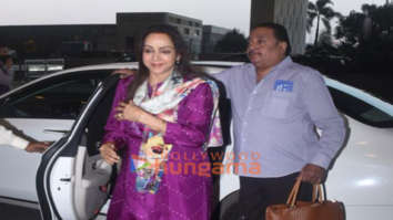 Photos: Hema Malini, Rashmika Mandanna and others snapped at the airport