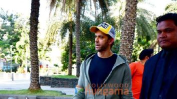 Photos: Hrithik Roshan snapped with family at BKC