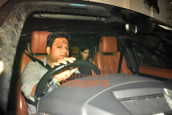 photos janhvi kapoor ananya panday shanaya kapoor and others snapped at karan johars house party in bandra 9