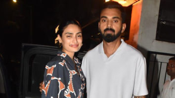 Photos: K L Rahul and Athiya Shetty snapped outside at Izumi in Bandra